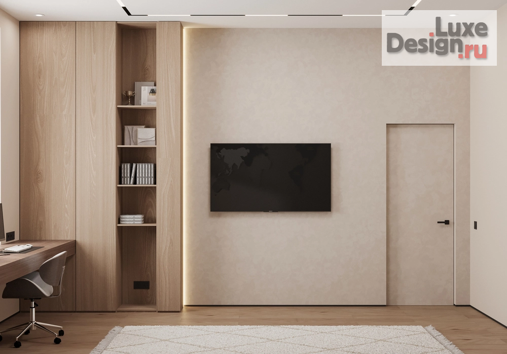 Дизайн интерьера загородного дома "Сила природы в вашем доме приватная зона зона" (фото 11)