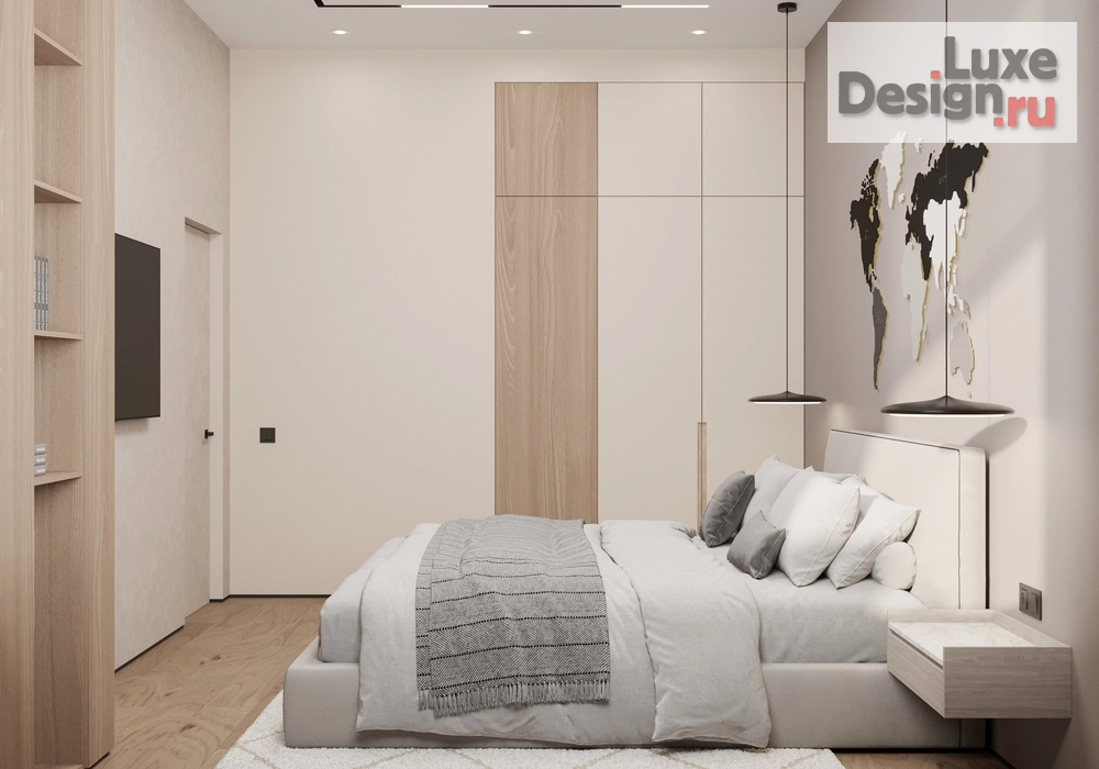 Дизайн интерьера загородного дома "Сила природы в вашем доме приватная зона зона" (фото 13)