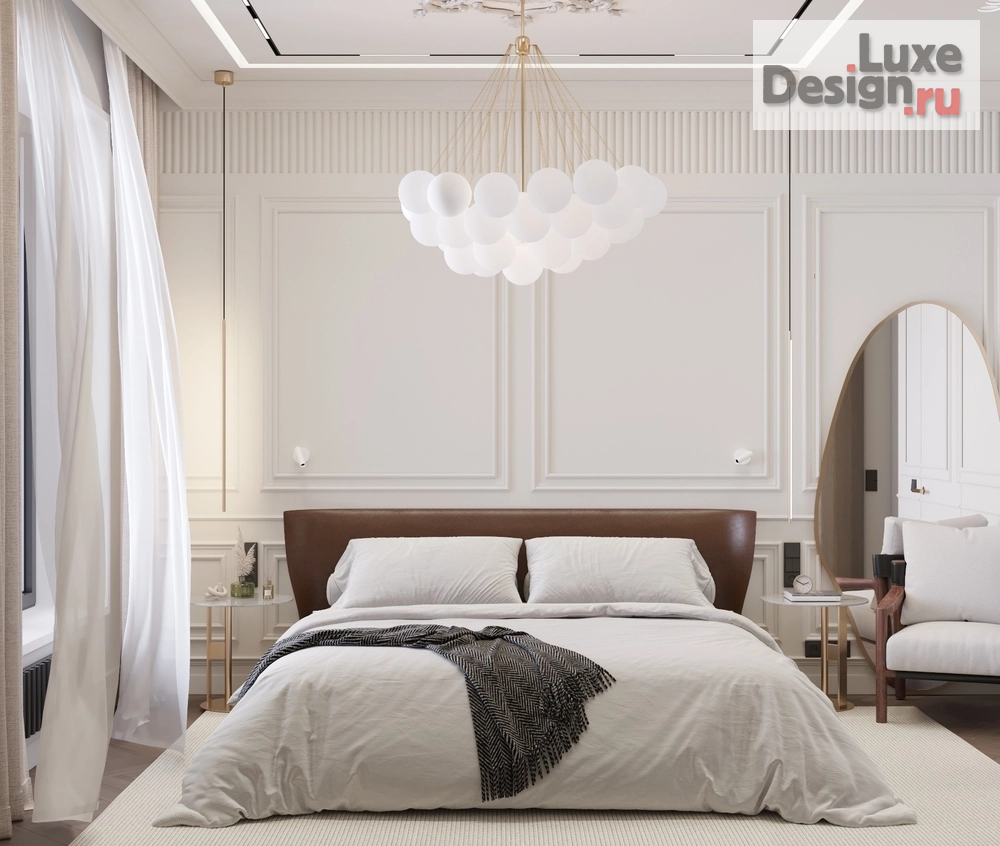 Дизайн интерьера трехкомнатной квартиры "Интерьер во французском стиле " (фото 7)