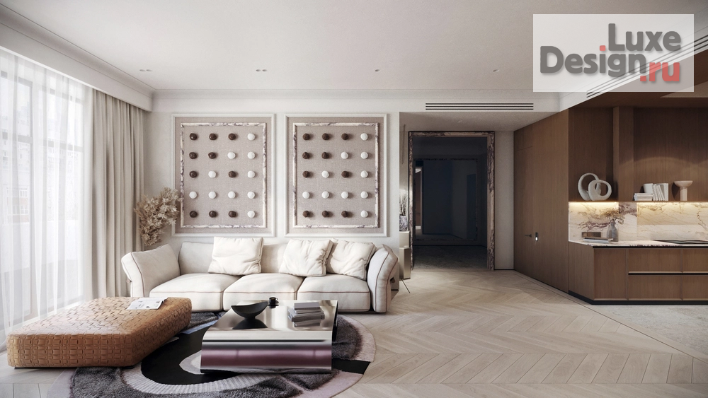 Дизайн интерьера квартиры "Квартира на Садовом кольце " (фото 3)