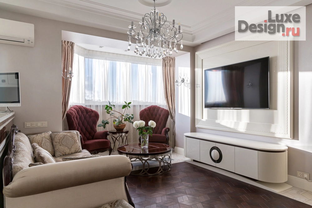 Дизайн интерьера двухкомнатной квартиры "ЖК "Альбатрос"" (фото 1)