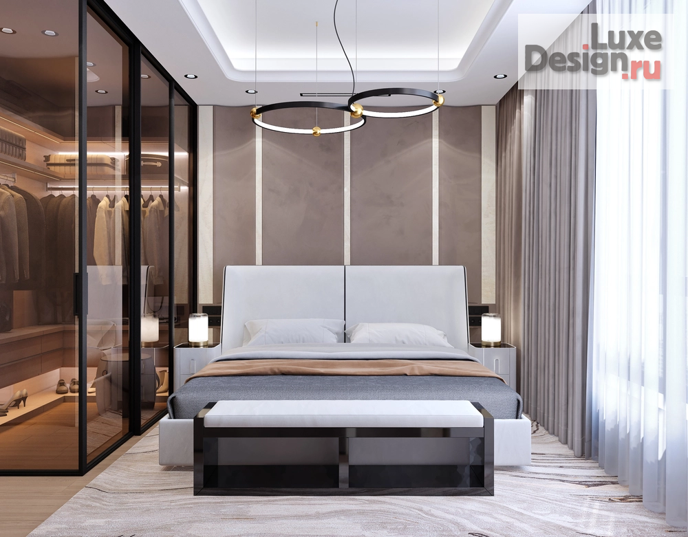 Дизайн интерьера апартаментов "Апартаменты в ЖК "ONYX Deluxe" 26 этаж." (фото 9)