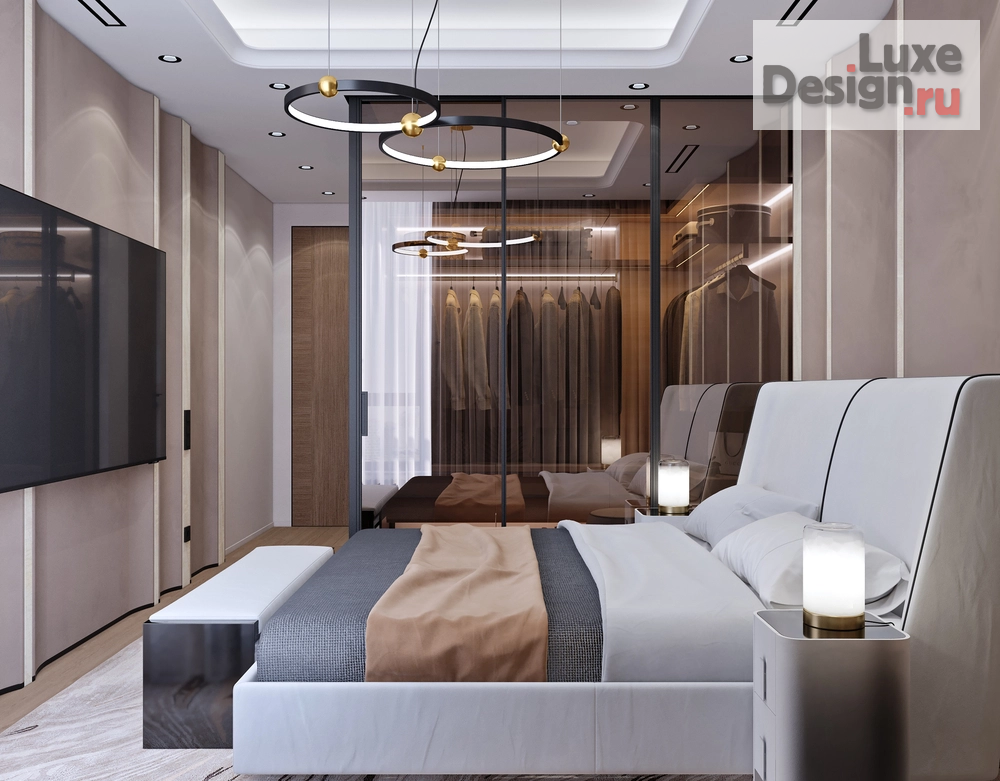 Дизайн интерьера апартаментов "Апартаменты в ЖК "ONYX Deluxe" 26 этаж." (фото 12)