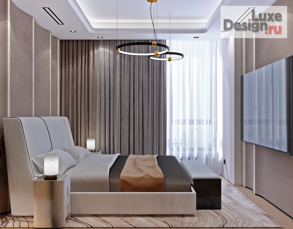 Дизайн интерьера апартаментов "Апартаменты в ЖК "ONYX Deluxe" 26 этаж." (фото 15)