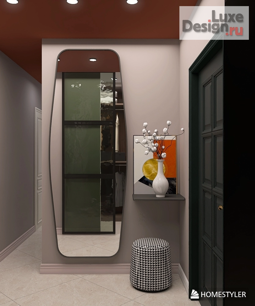 Дизайн интерьера квартиры "ЖК "Скандинавия" квартира с 3 комнатами" (фото 3)