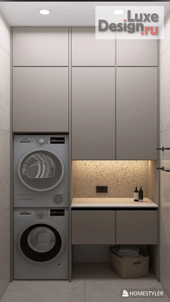 Дизайн интерьера квартиры "ЖК "Скандинавия" квартира с 3 комнатами" (фото 6)