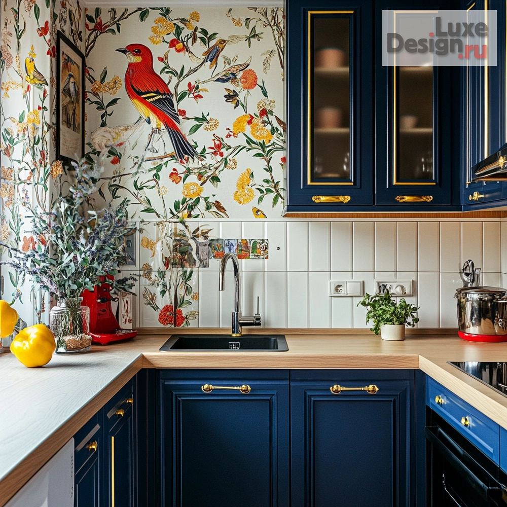 Дизайн интерьера кухни "ДИКИЕ КУХНИ" (фото 1)