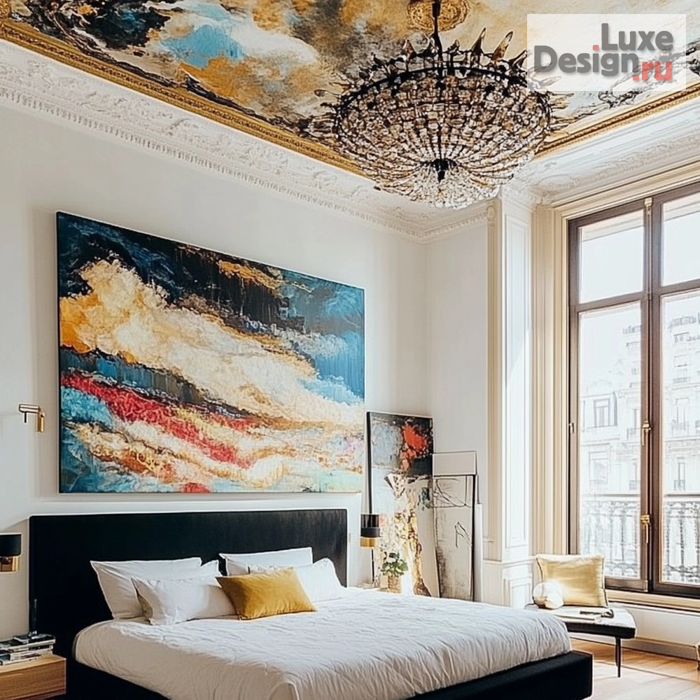 Дизайн интерьера спальни "АРТИСТИЧНЫЕ СПАЛЬНИ" (фото 5)