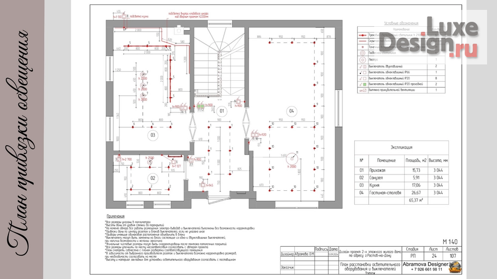 Дизайн интерьера частного дома "RostovDom" (фото 19) от дизайнера Олеся Абрамова Дизайн интерьера частного дома "RostovDom" (фото 19)
