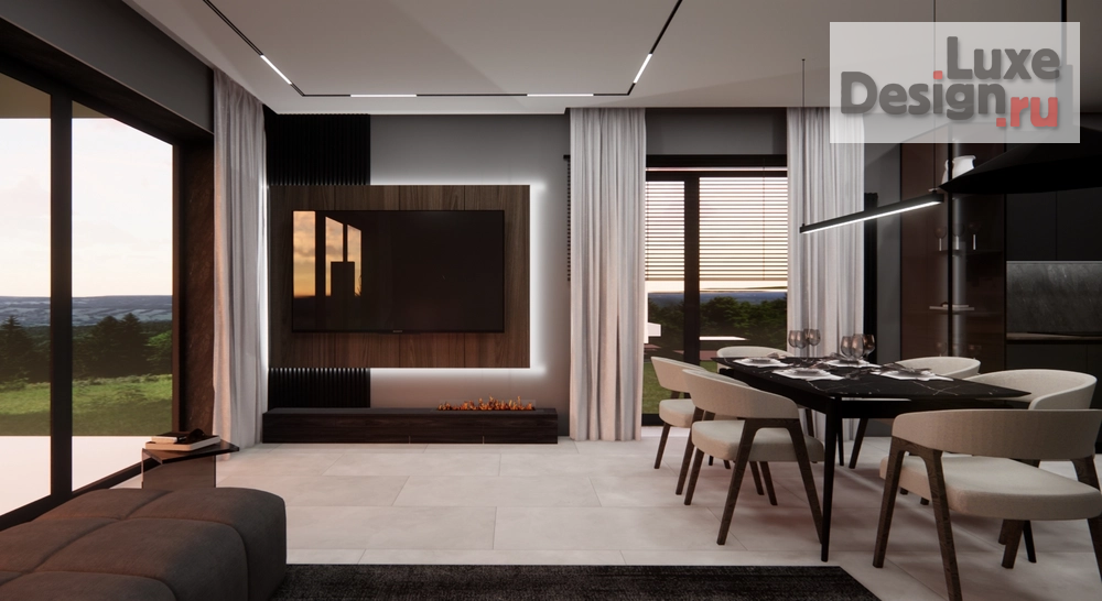 Дизайн интерьера частного дома "Дизайн проект частного дома" (фото 1)