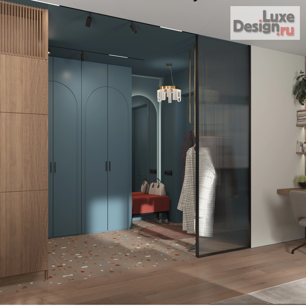 Дизайн интерьера двухкомнатной квартиры "Квартира с террасой в Московской Области" (фото 4)