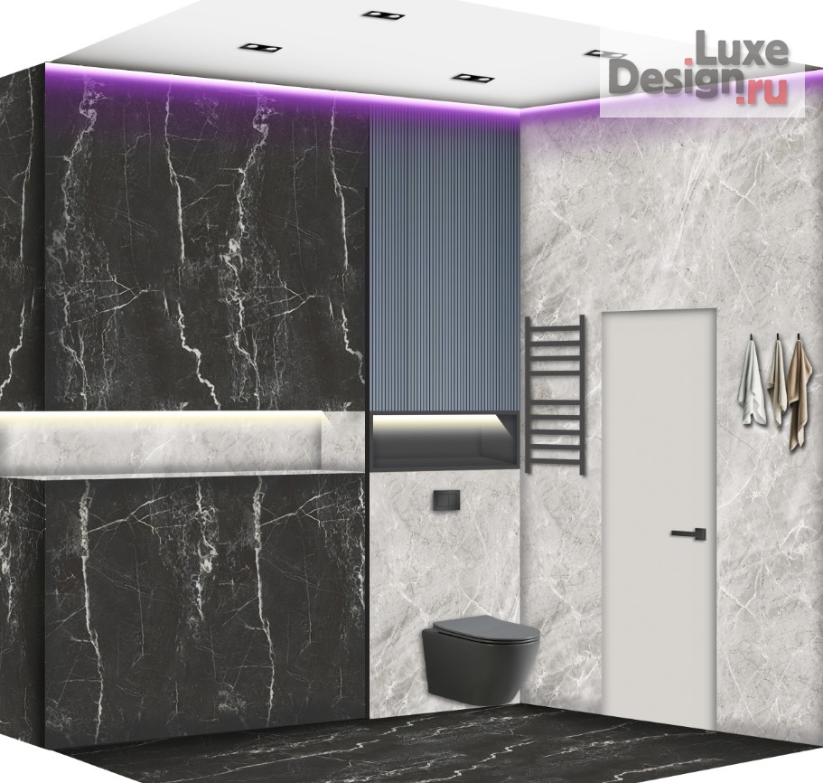 Дизайн интерьера квартиры "Дизайн проект «Братья Веснины»" (фото 55)