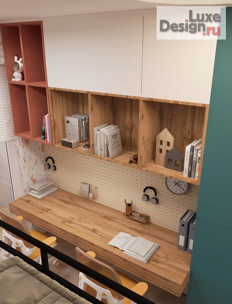 Дизайн интерьера двухкомнатной квартиры "Оливковая ветвь" (фото 12)