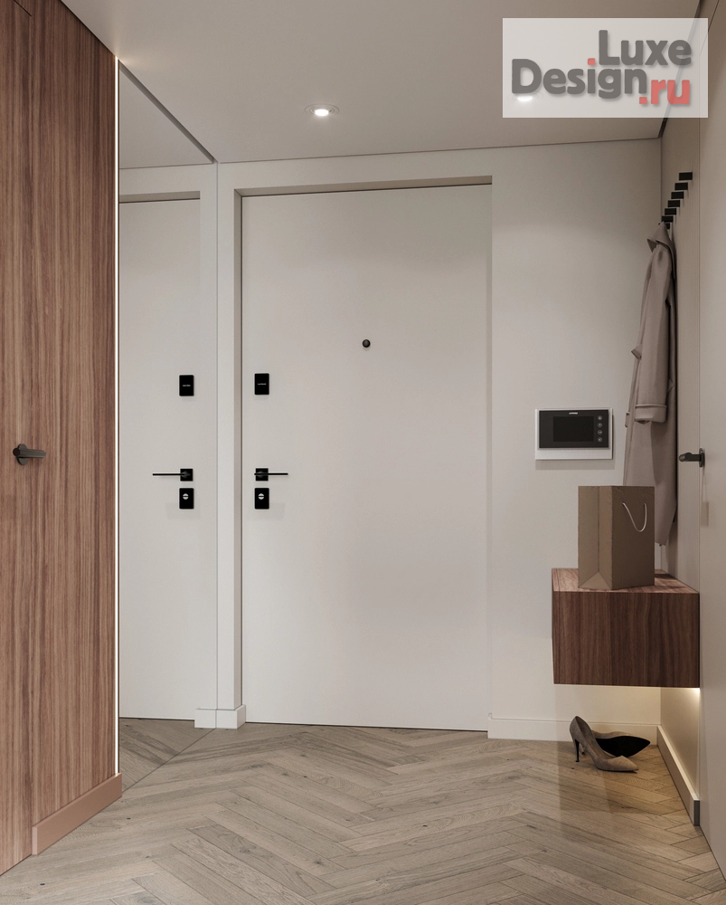 Дизайн интерьера однокомнатной квартиры "ЖК Образцовые кварталы" (фото 6)