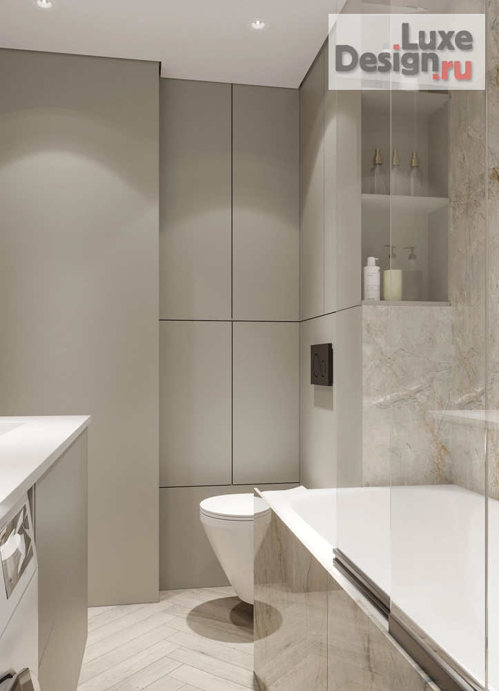 Дизайн интерьера однокомнатной квартиры "ЖК Образцовые кварталы" (фото 9)