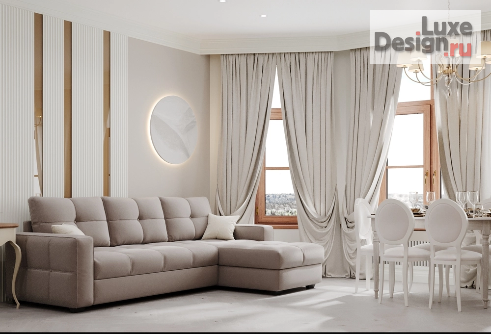 Дизайн интерьера четырехкомнатной квартиры "ЖК ID Московский" (фото 12)