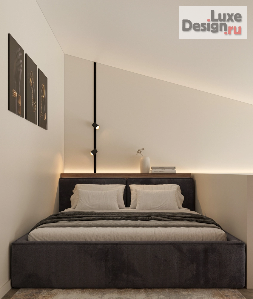 Дизайн интерьера однокомнатной квартиры "ЖК Образцовые кварталы" (фото 10)