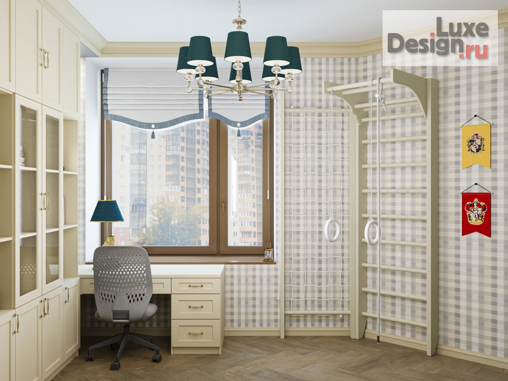 Дизайн интерьера трехкомнатной квартиры "Волшебные миры на Дачном проспекте" (фото 17) от дизайнера ETO LEGKO Дизайн интерьера трехкомнатной квартиры "Волшебные миры на Дачном проспекте" (фото 17)