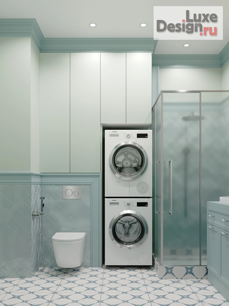 Дизайн интерьера четырехкомнатной квартиры "ЖК ID Московский" (фото 17)