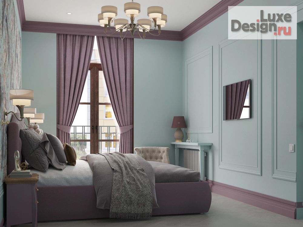 Дизайн интерьера четырехкомнатной квартиры "ЖК ID Московский" (фото 19)