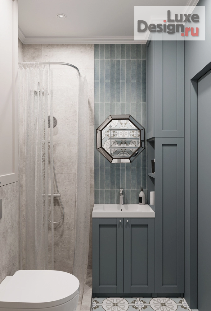 Дизайн интерьера трехкомнатной квартиры "Волшебные миры на Дачном проспекте" (фото 24) от дизайнера ETO LEGKO Дизайн интерьера трехкомнатной квартиры "Волшебные миры на Дачном проспекте" (фото 24)