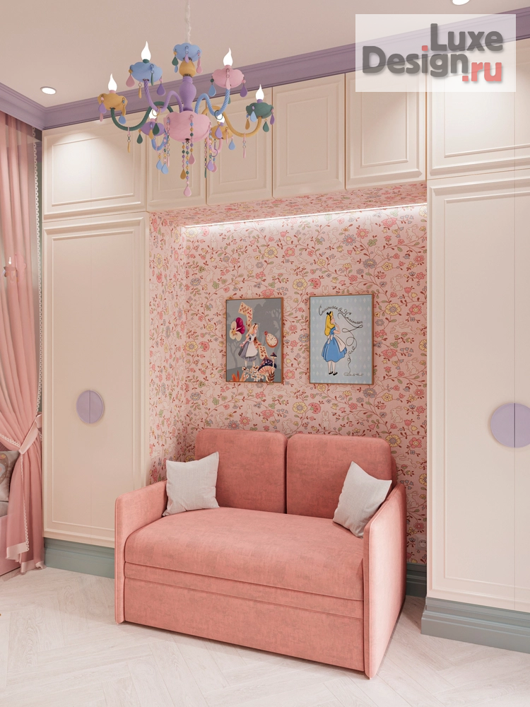 Дизайн интерьера четырехкомнатной квартиры "ЖК ID Московский" (фото 7)