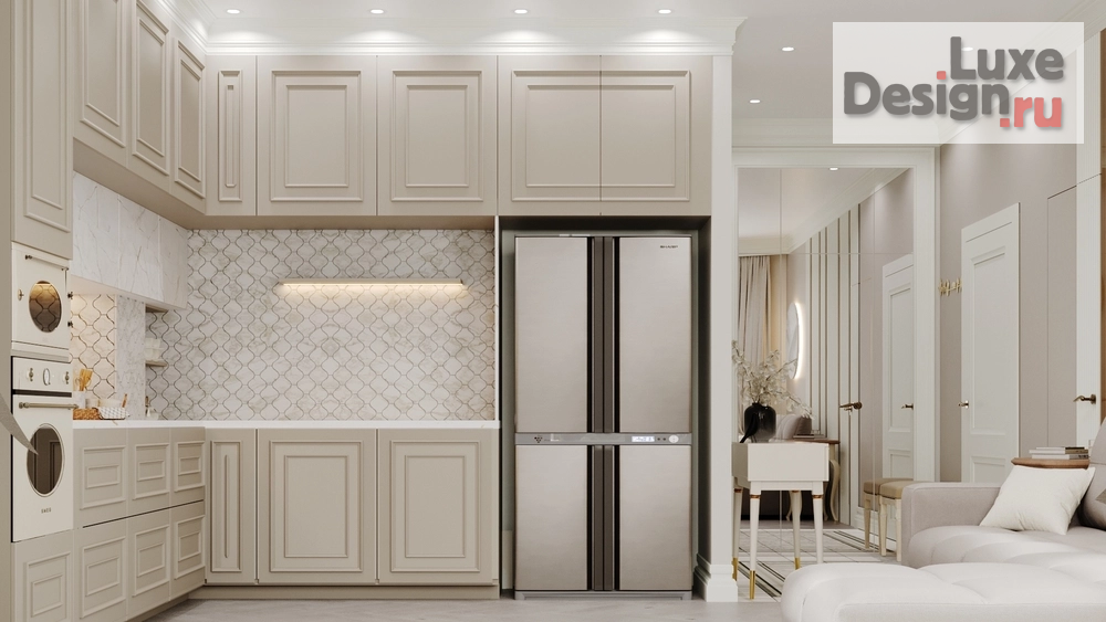 Дизайн интерьера четырехкомнатной квартиры "ЖК ID Московский" (фото 15)