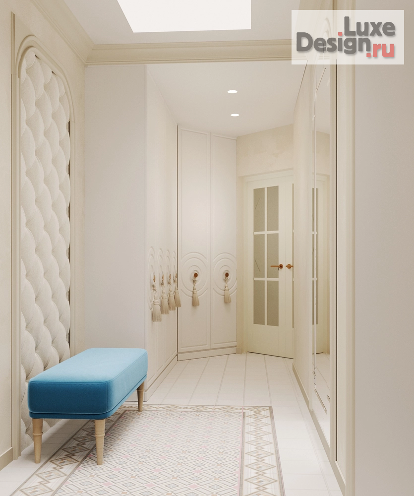 Дизайн интерьера трехкомнатной квартиры "Волшебные миры на Дачном проспекте" (фото 6) от дизайнера ETO LEGKO Дизайн интерьера трехкомнатной квартиры "Волшебные миры на Дачном проспекте" (фото 6)