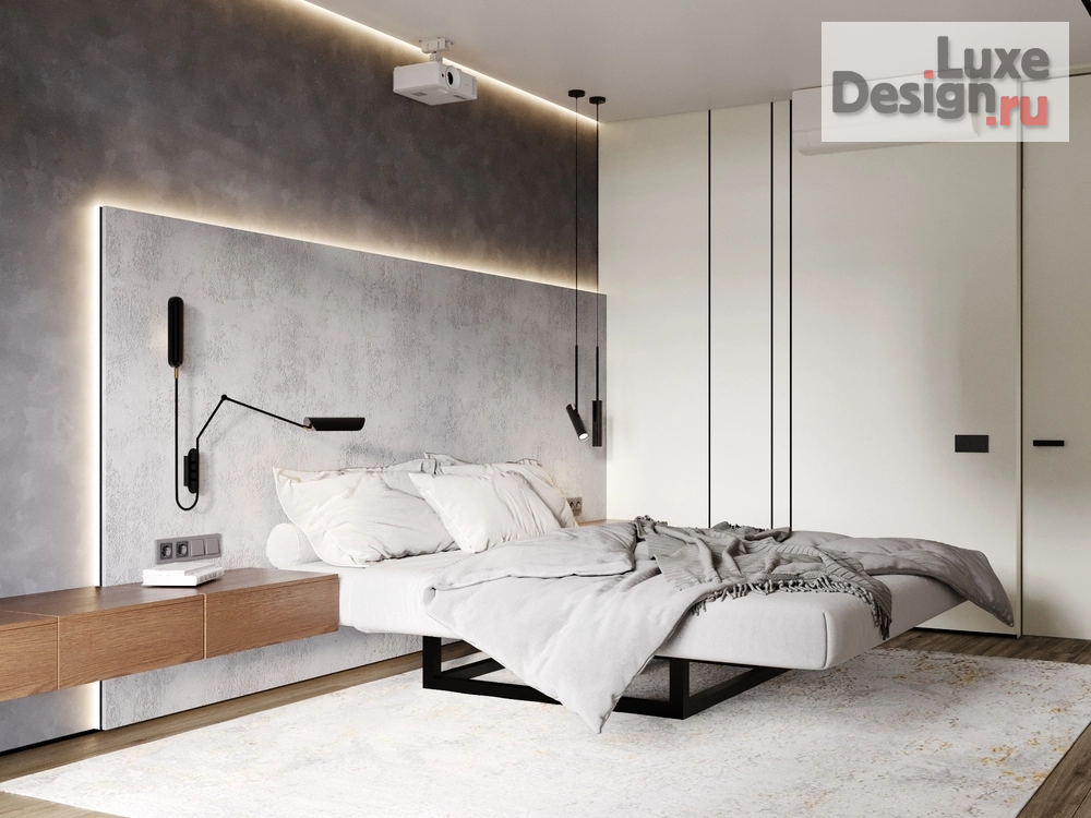 Дизайн интерьера однокомнатной квартиры "С бетонным характером" (фото 14)