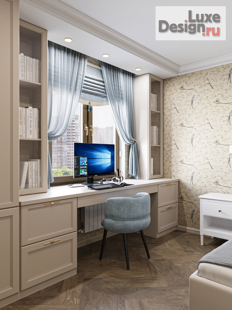 Дизайн интерьера трехкомнатной квартиры "Волшебные миры на Дачном проспекте" (фото 12) от дизайнера ETO LEGKO Дизайн интерьера трехкомнатной квартиры "Волшебные миры на Дачном проспекте" (фото 12)