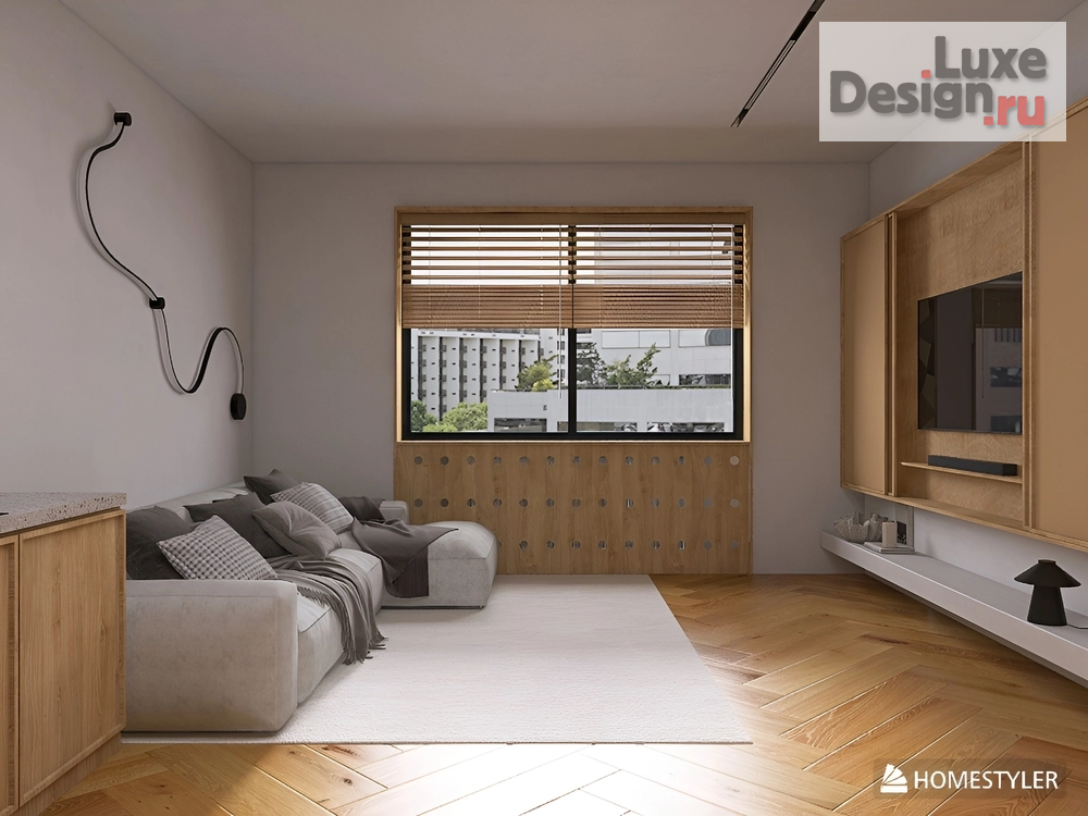 Дизайн интерьера кухни "Дизайн проект кухни гостиной" (фото 2)