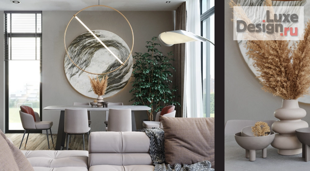 Дизайн интерьера коттеджа "Дизайн коттеджа 248 м²" (фото 6)