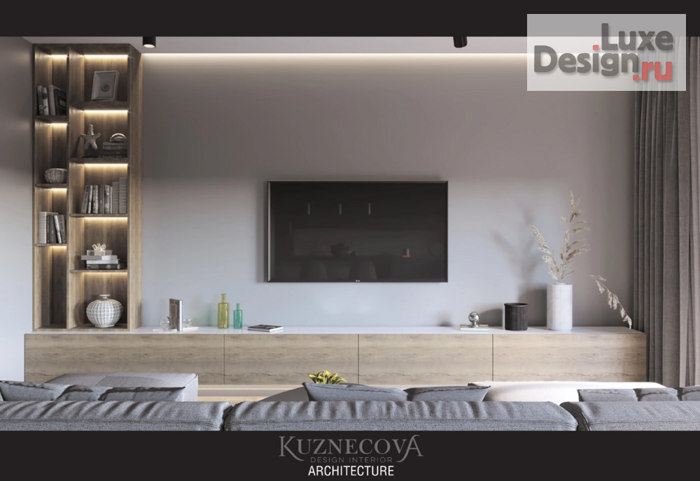 Дизайн интерьера трехкомнатной квартиры "Дизайн квартиры 115 м²" (фото 4)