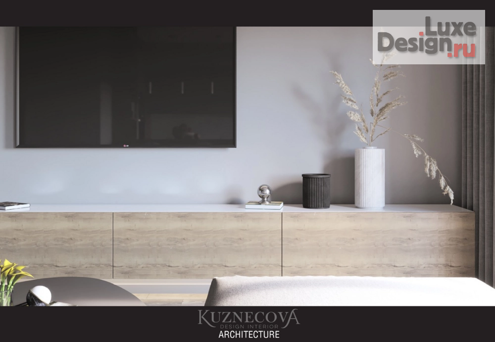 Дизайн интерьера трехкомнатной квартиры "Дизайн квартиры 115 м²" (фото 5)