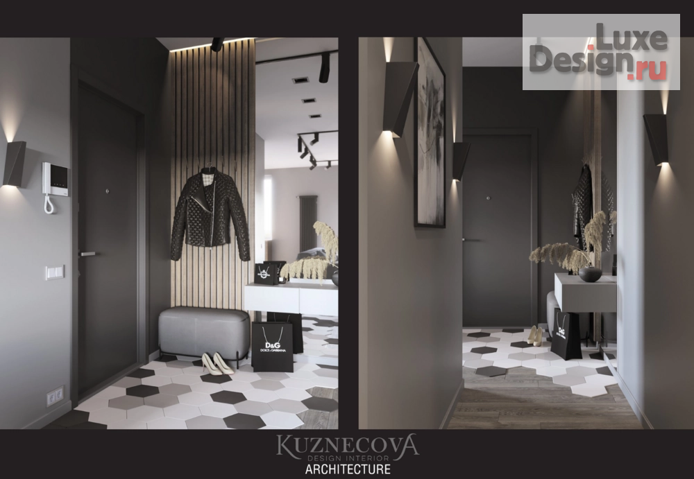 Дизайн интерьера трехкомнатной квартиры "Дизайн квартиры 115 м²" (фото 9)