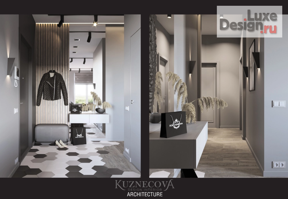 Дизайн интерьера трехкомнатной квартиры "Дизайн квартиры 115 м²" (фото 10)