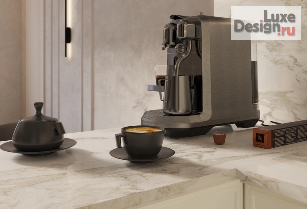 Дизайн интерьера четырехкомнатной квартиры "Квартира Нео-Классика" (фото 7)