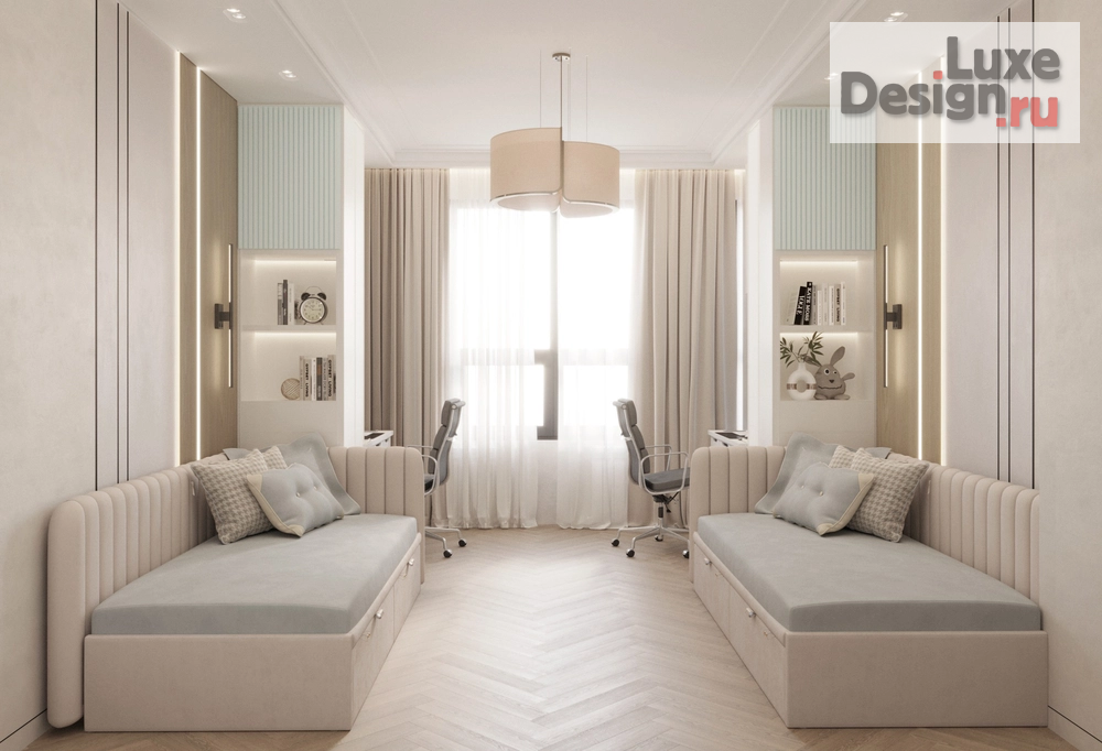 Дизайн интерьера четырехкомнатной квартиры "Квартира Нео-Классика" (фото 18)