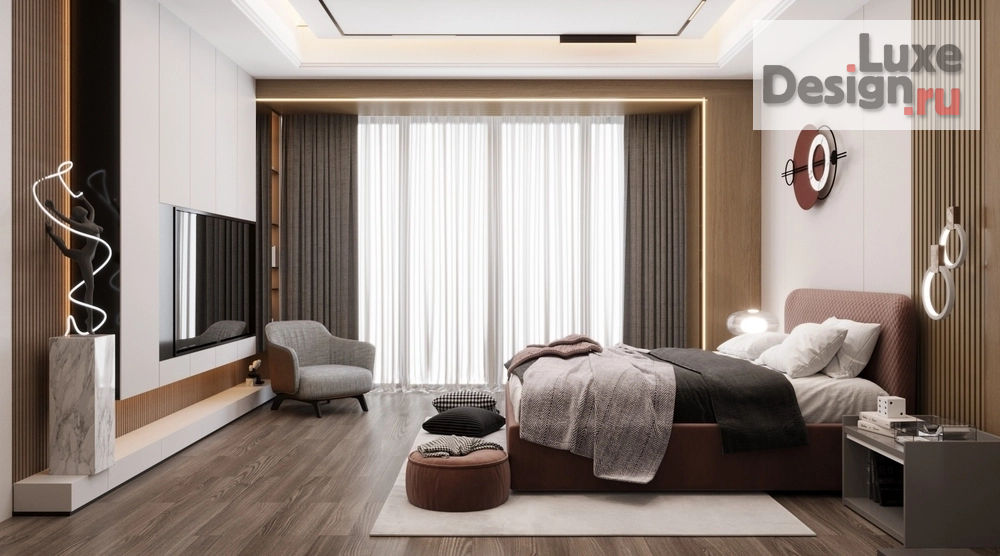 Дизайн интерьера трехкомнатной квартиры "Контемпорари\ Современный стиль - Квартира" (фото 7)