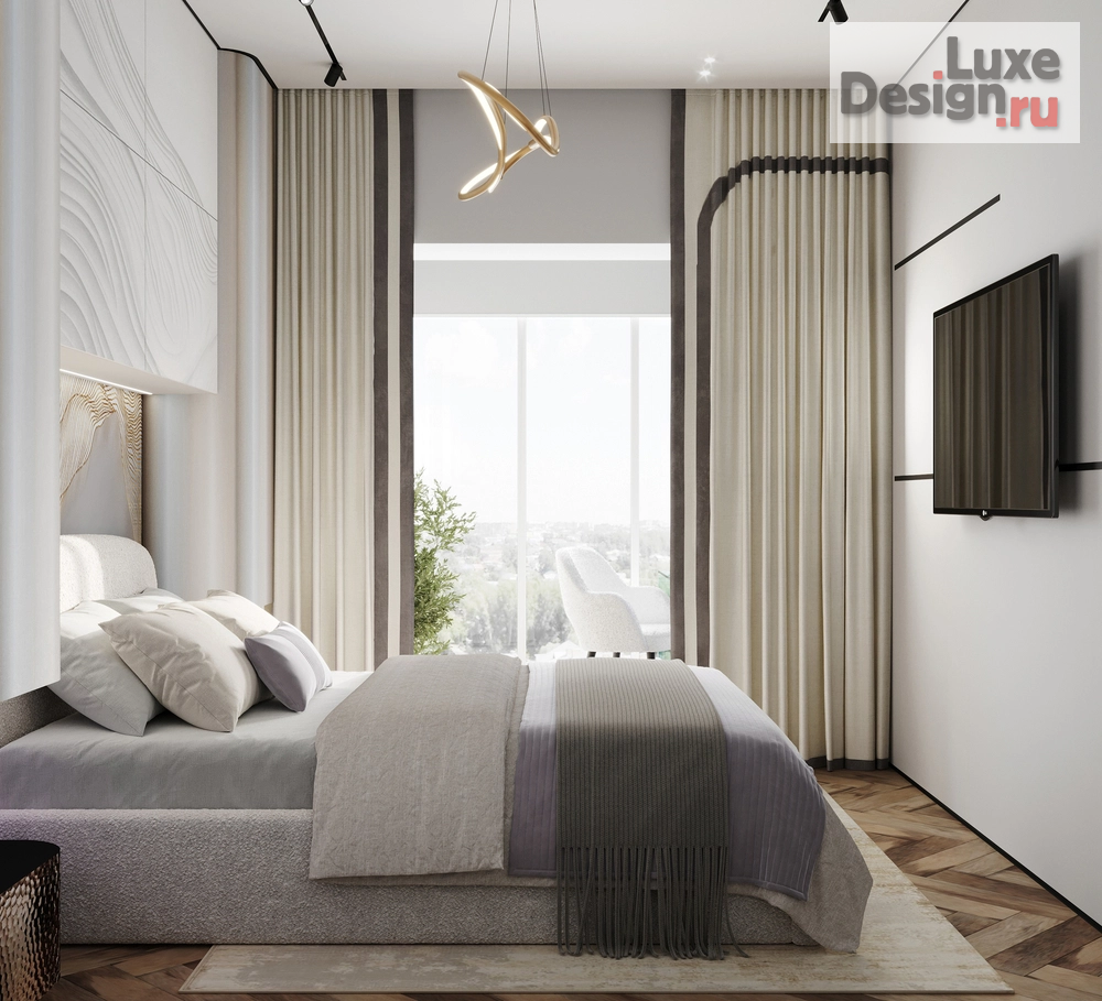 Дизайн интерьера однокомнатной квартиры "Проект 1-комнатной квартиры МЫ МЕЧТАТЕЛИ PROJECT" (фото 13)