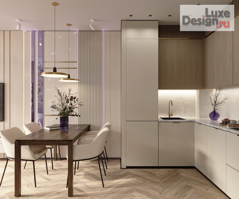 Дизайн интерьера трехкомнатной квартиры "Проект квартиры SPRING FEVER PROJECT " (фото 2)