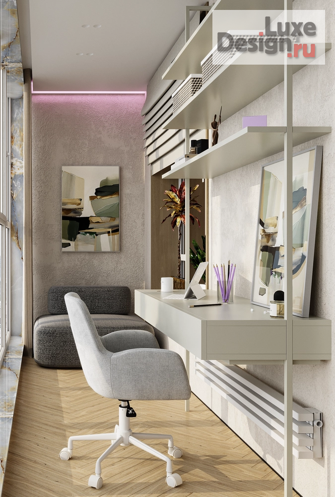 Дизайн интерьера трехкомнатной квартиры "Проект квартиры SPRING FEVER PROJECT " (фото 16)