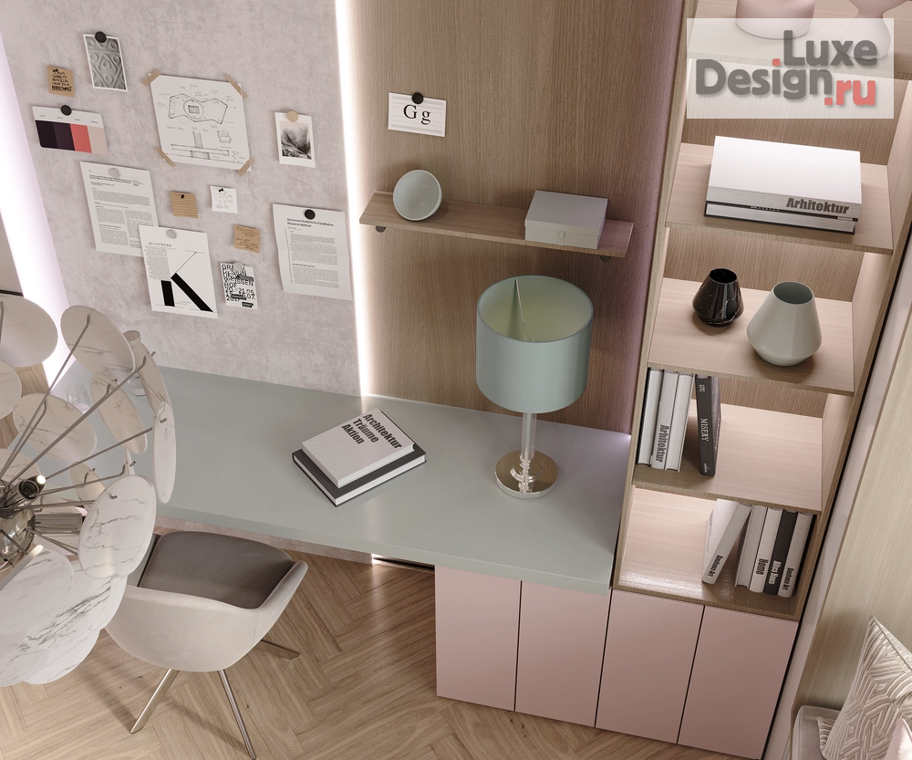 Дизайн интерьера трехкомнатной квартиры "Проект квартиры SPRING FEVER PROJECT " (фото 20)