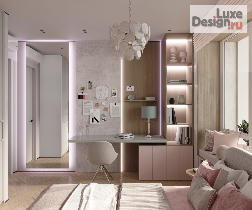 Дизайн интерьера трехкомнатной квартиры "Проект квартиры SPRING FEVER PROJECT " (фото 21)