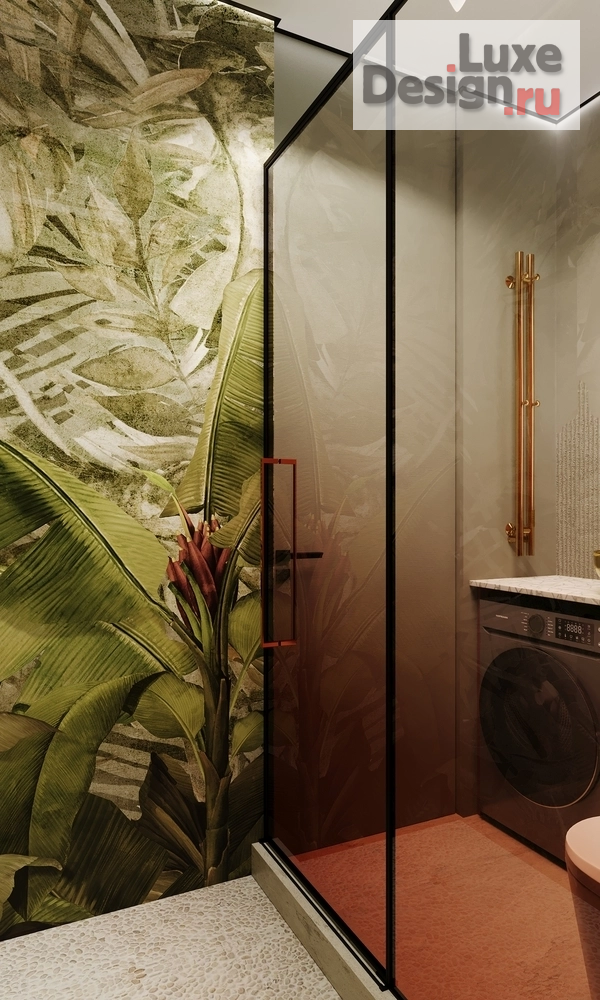 Дизайн интерьера однокомнатной квартиры "Проект 1-комнатной квартиры МЫ МЕЧТАТЕЛИ PROJECT" (фото 22)