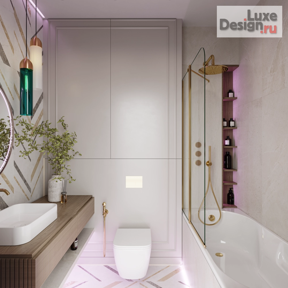 Дизайн интерьера трехкомнатной квартиры "Проект квартиры SPRING FEVER PROJECT " (фото 28)