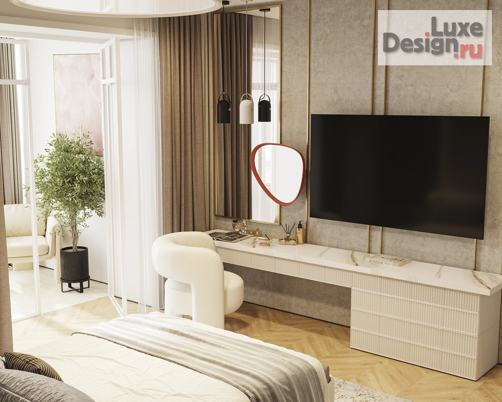 Дизайн интерьера однокомнатной квартиры "Дизайн-проект для 1-комнатной квартиры в Мегаполис-парке" (фото 13)