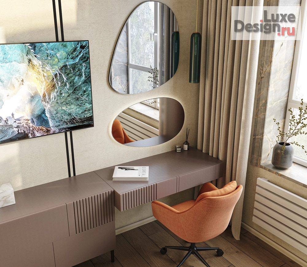 Дизайн интерьера однокомнатной квартиры "Дизайн-проект для 1-комнатной квартиры в ЖК Джаз" (фото 10)