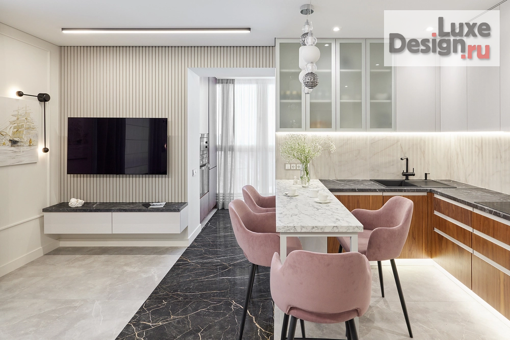 Дизайн интерьера двухкомнатной квартиры "Дизайн интерьера двухкомнатной квартиры "Проект 2-комнатной квартиры LIFE LOVE SHINE"" (фото 10)