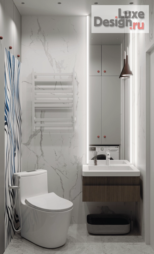 Дизайн интерьера двухкомнатной квартиры "Дизайн-проект двухкомнатной квартиры Silent Spark" (фото 10)